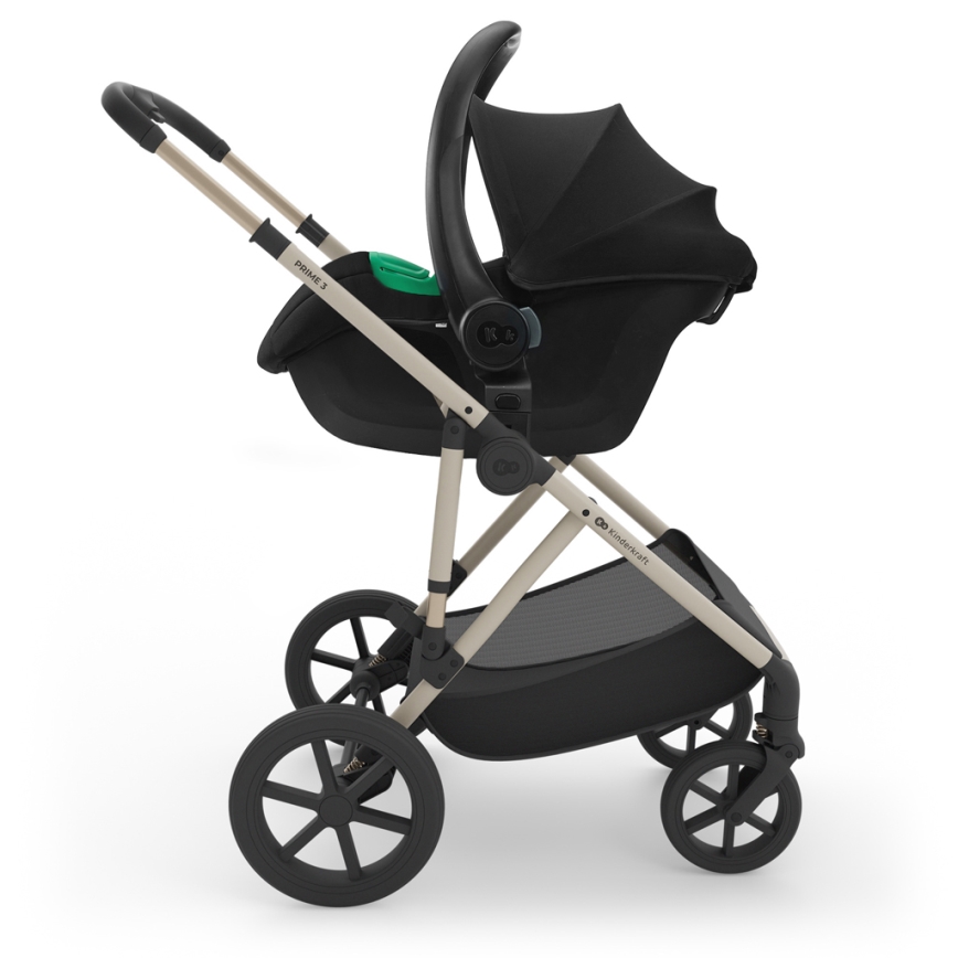 KINDERKRAFT - Poussette combinée 3-en-1 PRIME 3 Sable