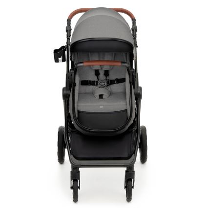 KINDERKRAFT - Poussette combinée 3en1 ESME Moonlight gris + siège auto MINK PRO