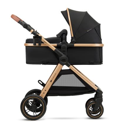 KINDERKRAFT - Poussette combinée 3en1 ESME Pure noir + siège auto MINK PRO