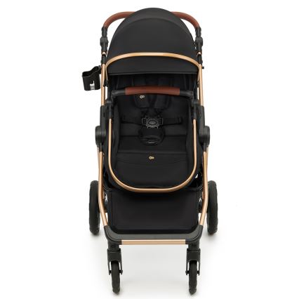 KINDERKRAFT - Poussette combinée 3en1 ESME Pure noir + siège auto MINK PRO