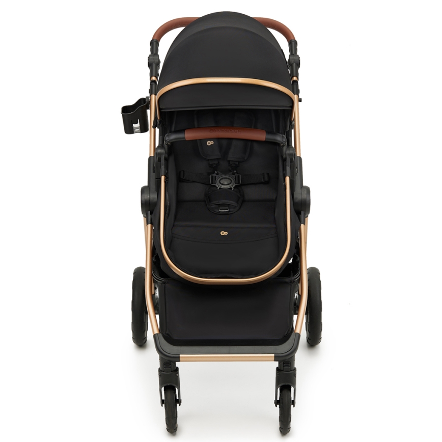 KINDERKRAFT - Poussette combinée 3en1 ESME Pure noir + siège auto MINK PRO