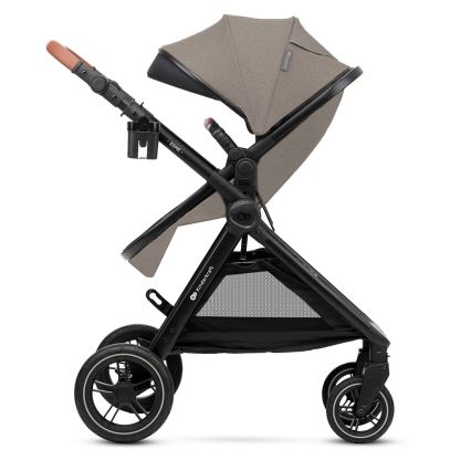KINDERKRAFT - Poussette combinée 3en1 ESME Sand beige + siège auto MINK PRO