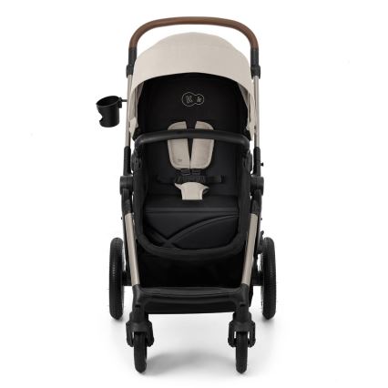 KINDERKRAFT - Poussette combinée 3en1 MOOV 2 AIR Moonlight gris + siège auto MINK PRO