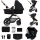 KINDERKRAFT - Poussette combinée 3en1 MOOV 2 Pure noir + siège auto MINK PRO