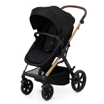 KINDERKRAFT - Poussette combinée 3en1 MOOV 2 Pure noir + siège auto MINK PRO