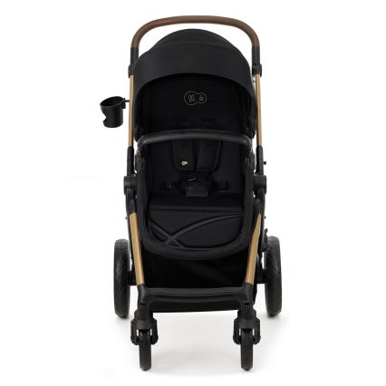 KINDERKRAFT - Poussette combinée 3en1 MOOV 2 Pure noir + siège auto MINK PRO