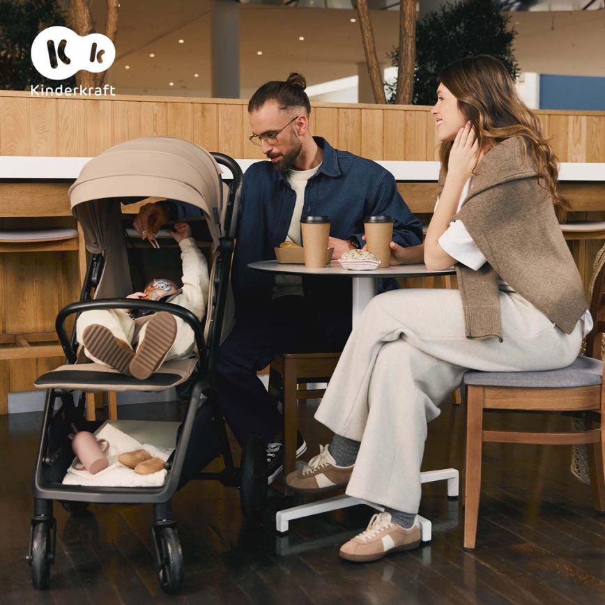 KINDERKRAFT - Poussette LOOM beige