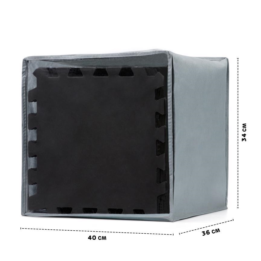 KINDERKRAFT - Puzzle en mousse LUNO 30pcs noir/blanc