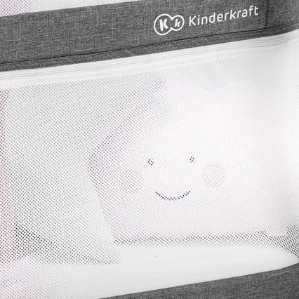 KINDERKRAFT - Reisbedje 4in1 SOFI grijs