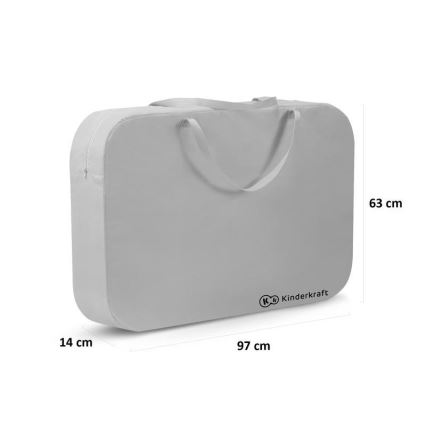 KINDERKRAFT - Reisbedje 4in1 SOFI grijs