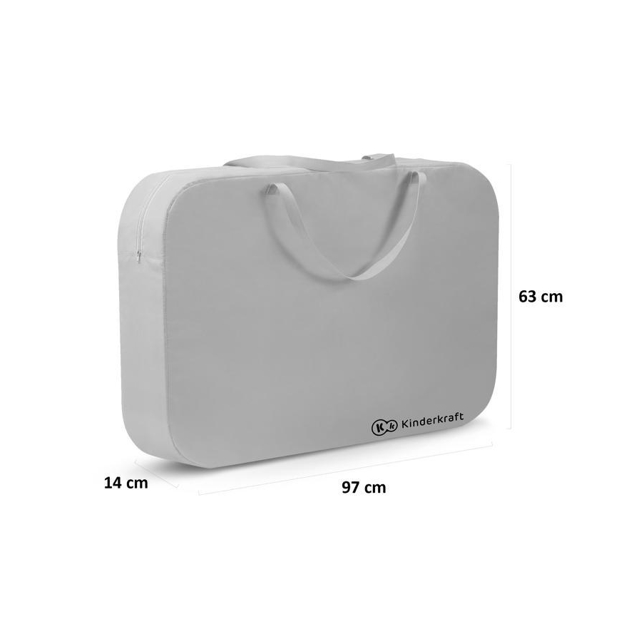 KINDERKRAFT - Reisbedje 4in1 SOFI grijs