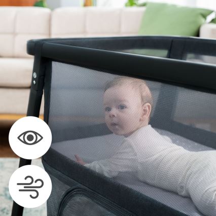 KINDERKRAFT - Reisbedje 4in1 SOFI PLUS donker