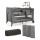 KINDERKRAFT - Reisbedje JOY 2 met accessoires grijs