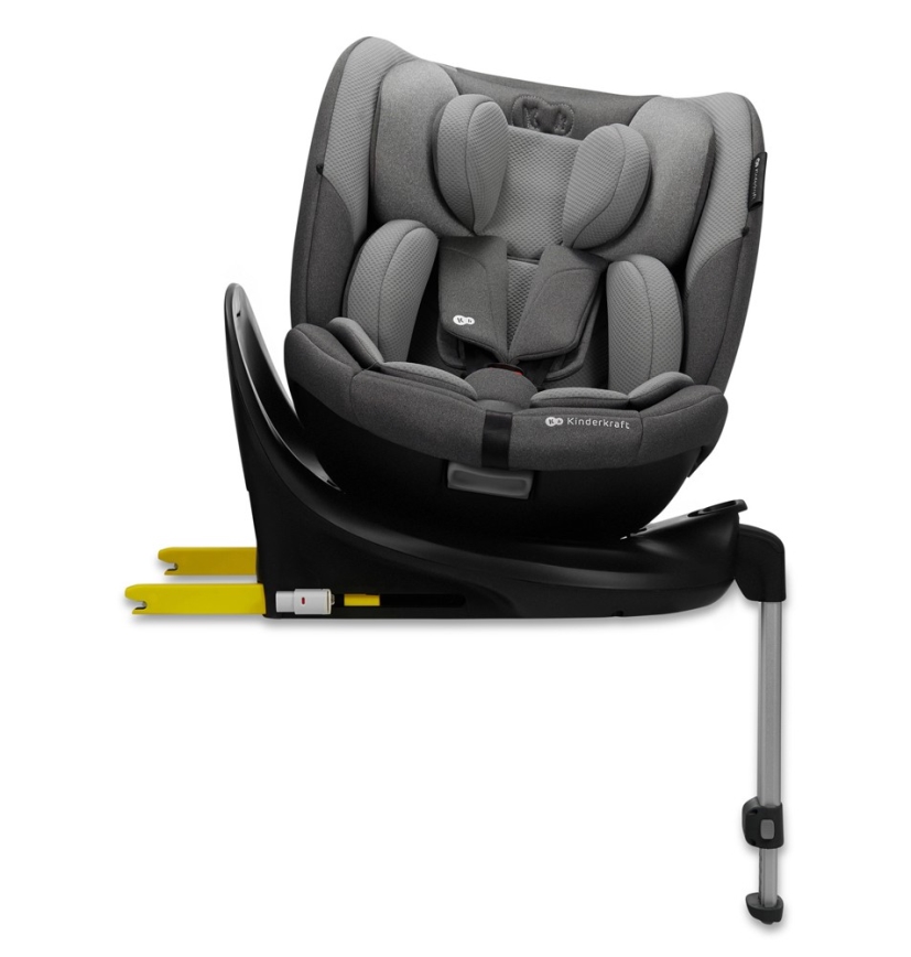 KINDERKRAFT SELECT - Autostoel I-FIX (40-150 cm) Cool grijs
