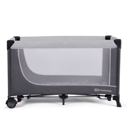 KINDERKRAFT SELECT - Berceau de voyage LEODY gris