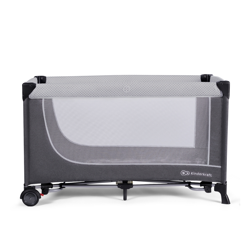 KINDERKRAFT SELECT - Berceau de voyage LEODY gris