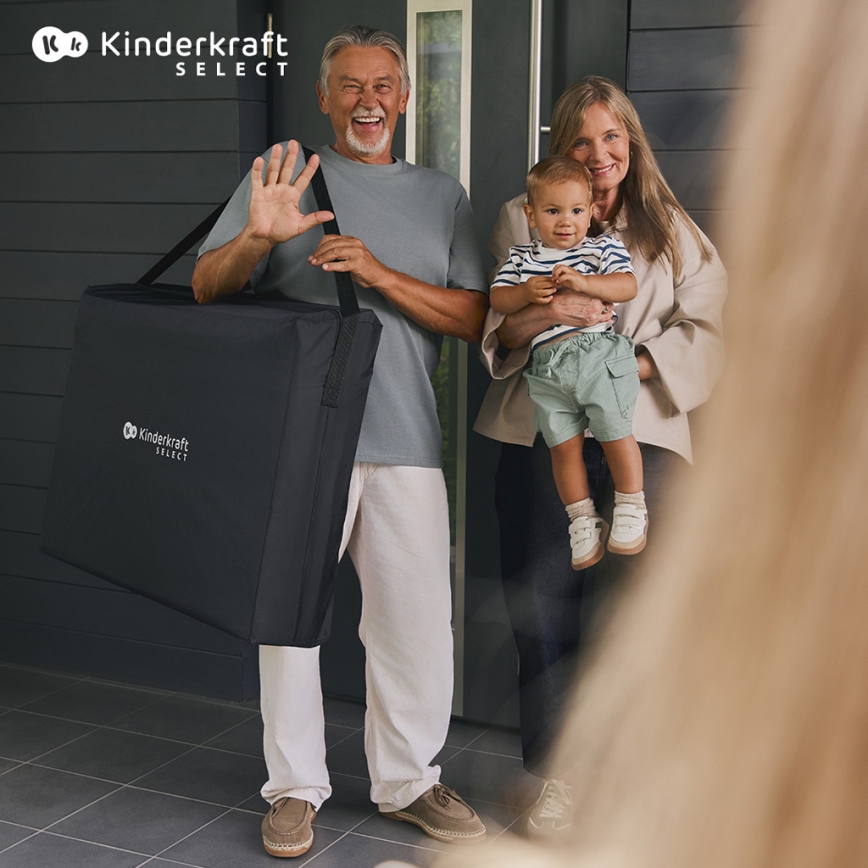 KINDERKRAFT SELECT - Berceau de voyage MOON DREAM noir