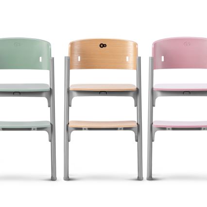 KINDERKRAFT SELECT - Chaise haute enfant 3en1 LIVY Premium chêne