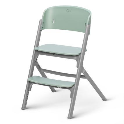 KINDERKRAFT SELECT - Chaise haute enfant 3en1 LIVY Premium Olive vert + transat CALMEE