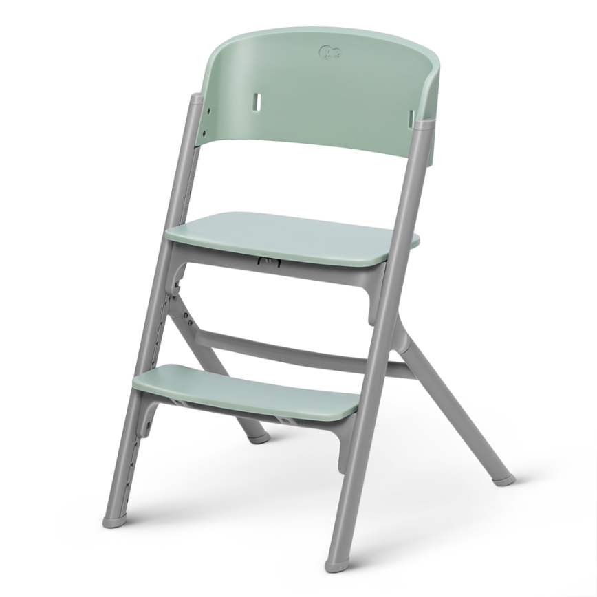 KINDERKRAFT SELECT - Chaise haute enfant 3en1 LIVY Premium Olive vert + transat CALMEE