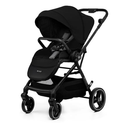 KINDERKRAFT SELECT - Combinatiekinderwagen 2in1 YOXI Pure zwart