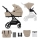 KINDERKRAFT SELECT - Combinatiekinderwagen 2in1 YOXI Sand beige