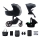 KINDERKRAFT SELECT - Combinatiekinderwagen 3in1 PRIME 2 Premium Venezian zwart + autostoel
