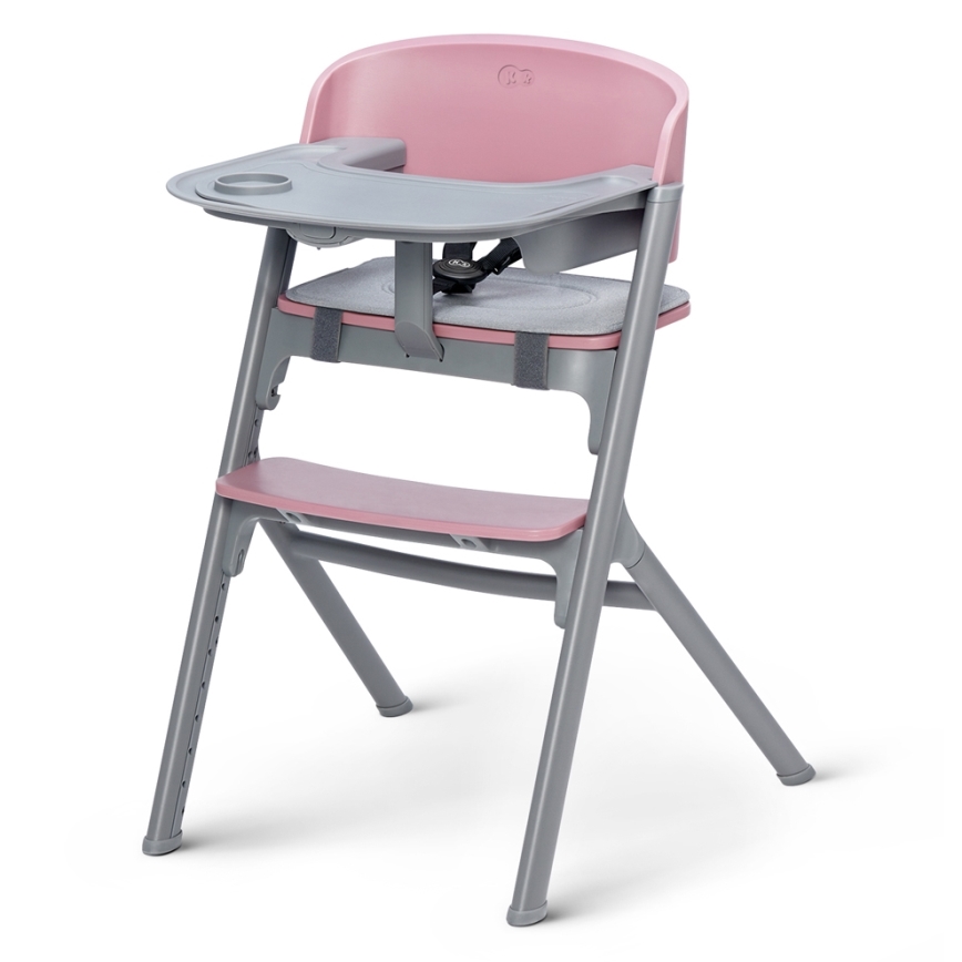 KINDERKRAFT SELECT - Kinder eetstoel 3in1 LIVY Premium Aster roze