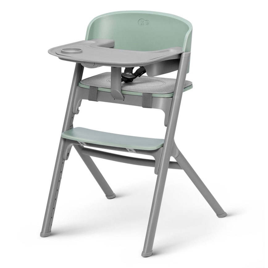 KINDERKRAFT SELECT - Kinder eetstoel 3in1 LIVY Premium Olive groen