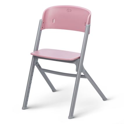 KINDERKRAFT SELECT - Kinder eetstoel 3in1 LIVY Premium Aster roze + ligstoel CALMEE