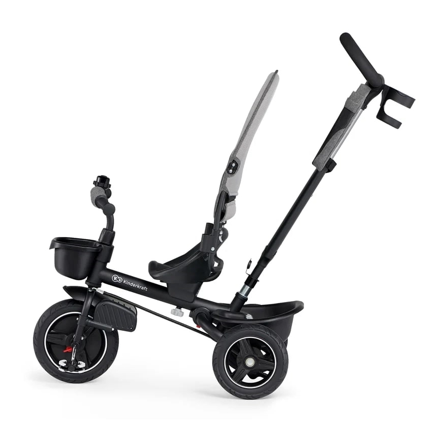 KINDERKRAFT - Kinderdriewieler 5in1 SPINSTEP grijs
