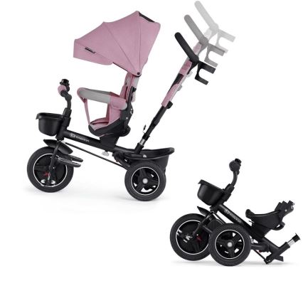 KINDERKRAFT - Kinderdriewieler 5in1 SPINSTEP roze