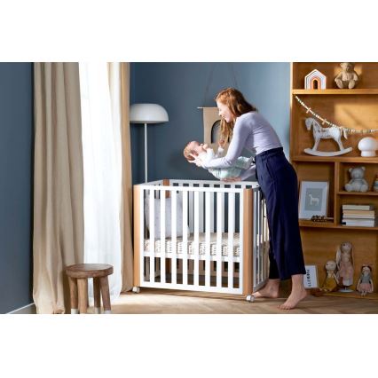 KINDERKRAFT SELECT - Kinderledikant 4-in-1 KOYA Premium beuk/dennenhout