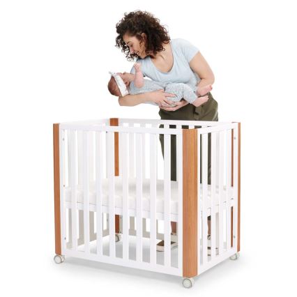 KINDERKRAFT SELECT - Kinderledikant 4-in-1 KOYA Premium beuk/dennenhout