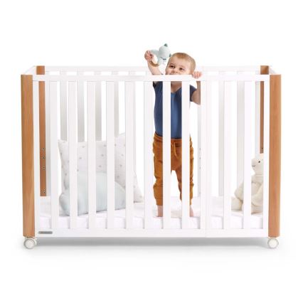KINDERKRAFT SELECT - Kinderledikant 4-in-1 KOYA Premium beuk/dennenhout