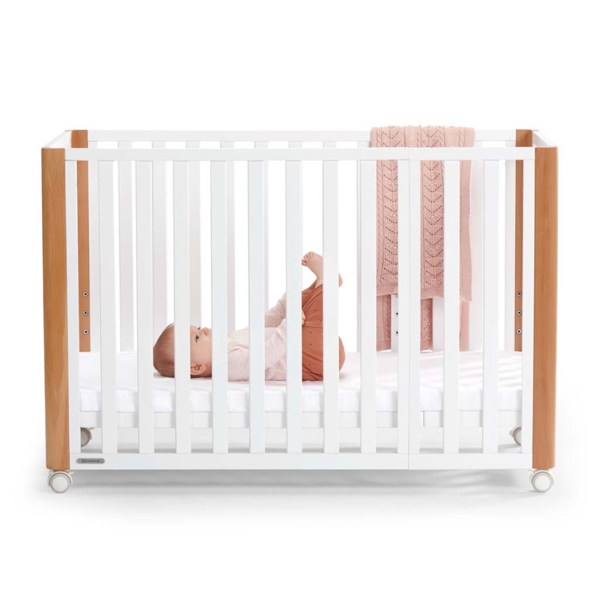 KINDERKRAFT SELECT - Lit bébé 4 en 1 KOYA Premium hêtre/pin