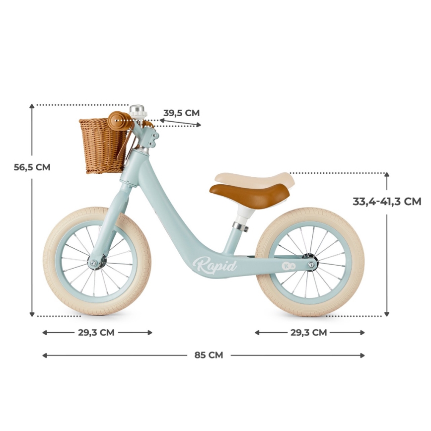 KINDERKRAFT SELECT - Loopfiets RAPID2 Blue breeze