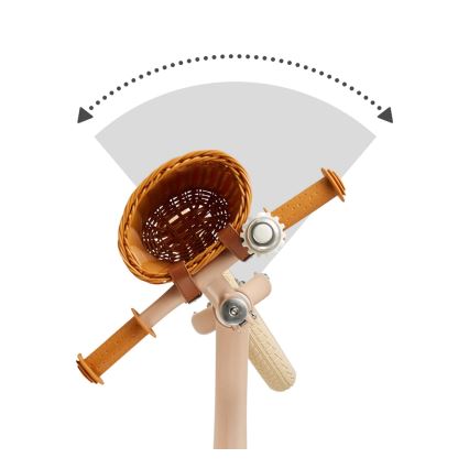 KINDERKRAFT SELECT - Loopfiets RAPID2 roze