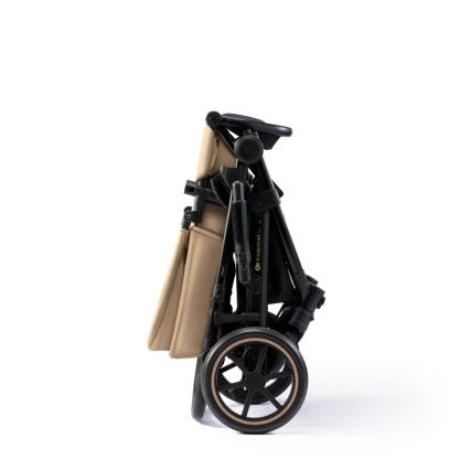 KINDERKRAFT SELECT - Poussette combinée 3en1 PRIME 2 Premium Sandrose beige + siège auto