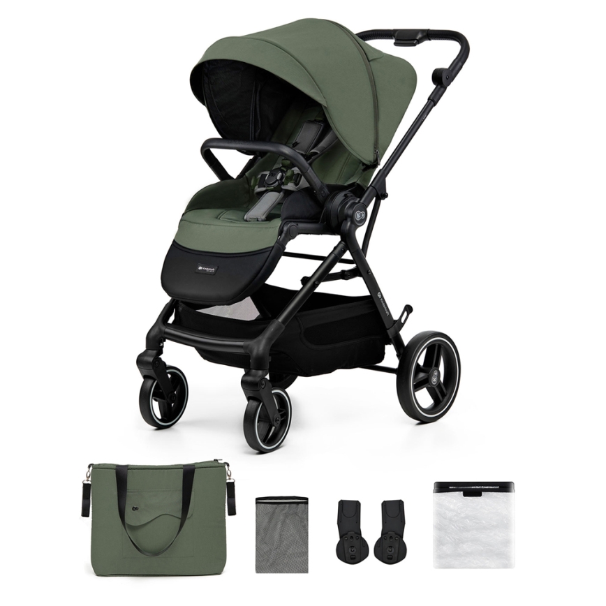 KINDERKRAFT SELECT - Sportieve kinderwagen YOXI Mystic groen