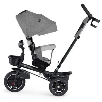 KINDERKRAFT - Tricycle enfant 5en1 SPINSTEP gris