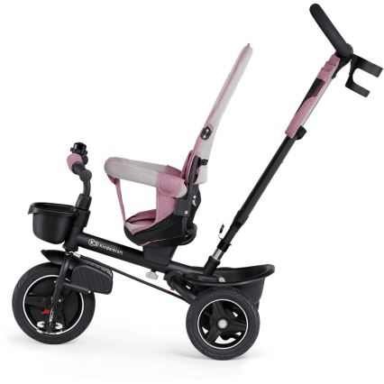 KINDERKRAFT - Tricycle enfant 5en1 SPINSTEP rose