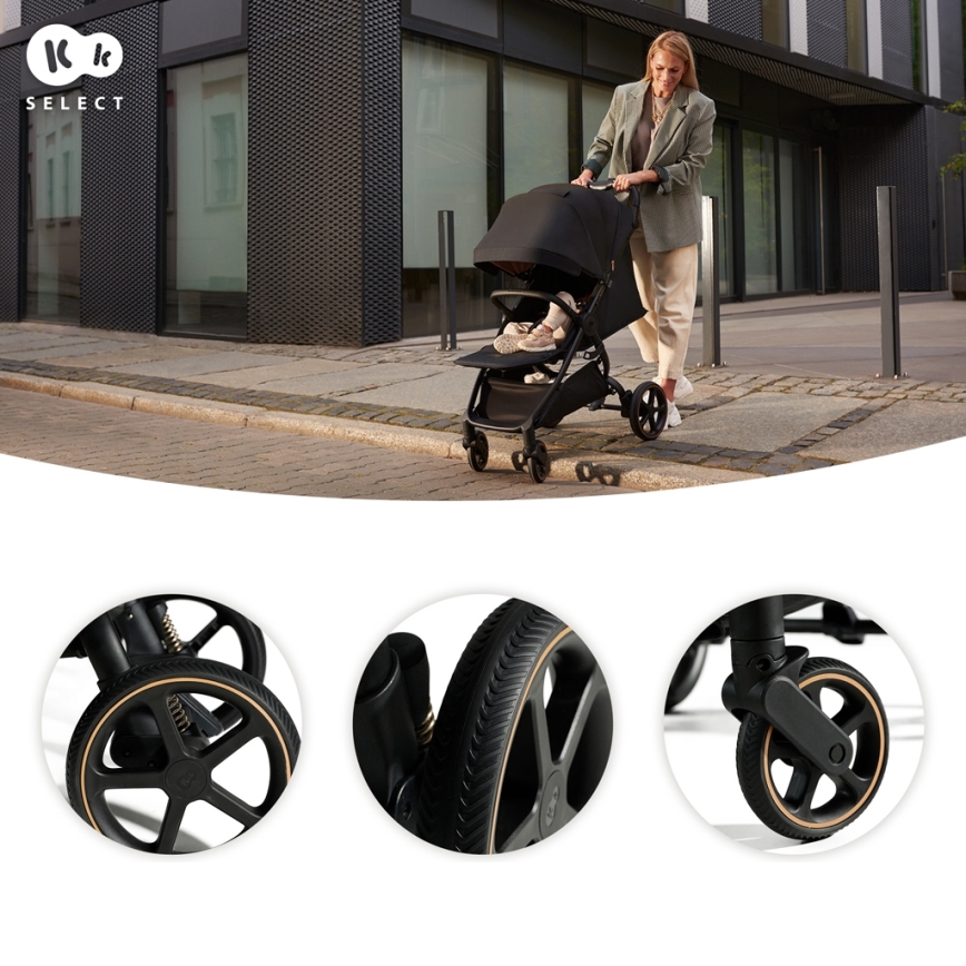 KINDERKRAFT SELECT - Wandelwagen MITZY Ink zwart