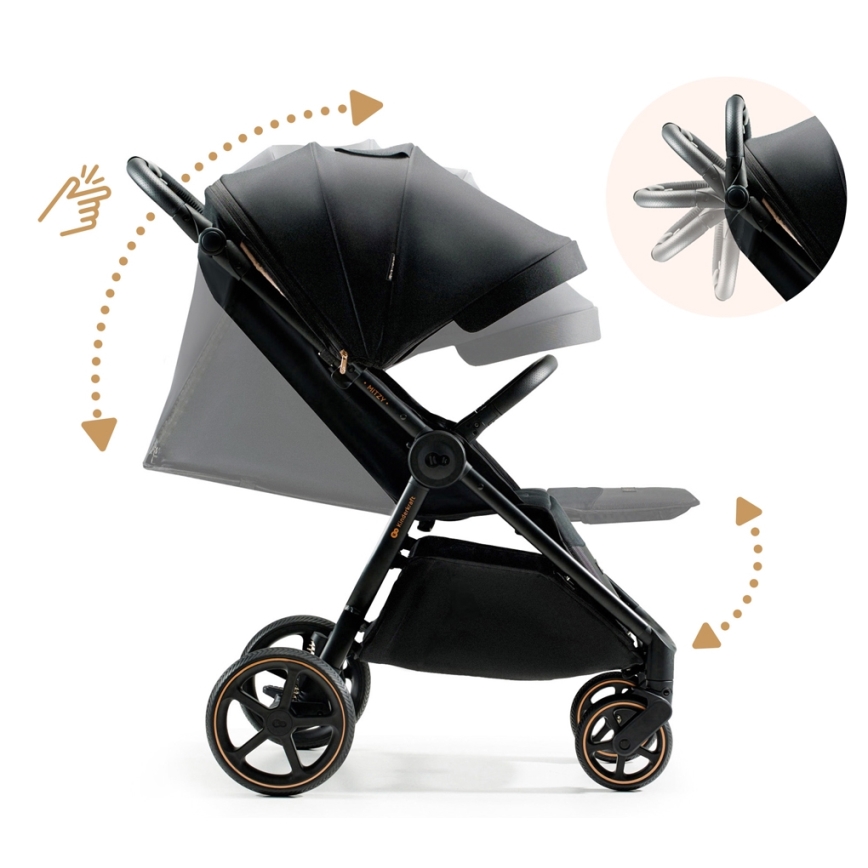 KINDERKRAFT SELECT - Wandelwagen MITZY Ink zwart