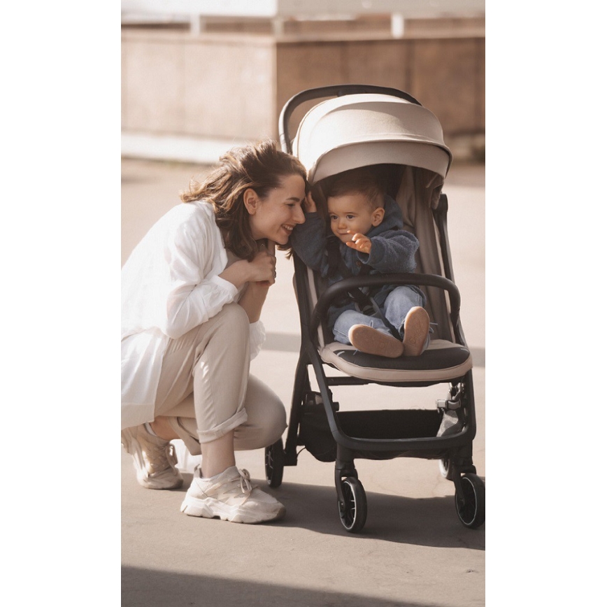 KINDERKRAFT SELECT - Wandelwagen NUBI 2 beige
