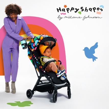 KINDERKRAFT SELECT - Wandelwagen NUBI 2 Happy shapes