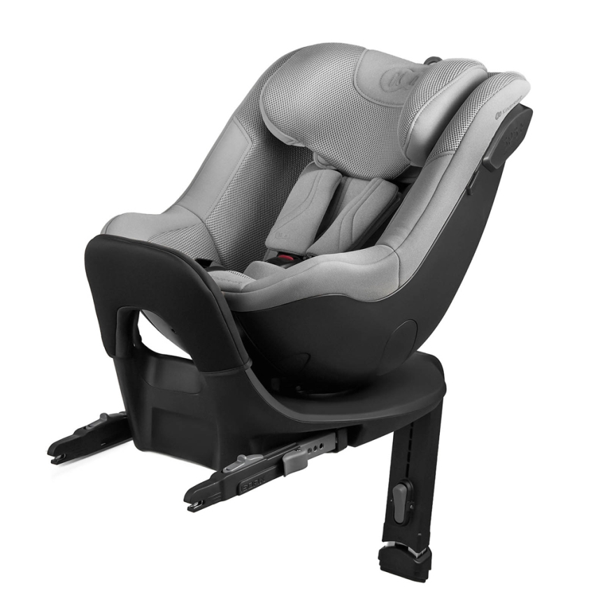 KINDERKRAFT - Siège auto avec base pivotante I-GUARD PRO i-Size 61-105 cm gris