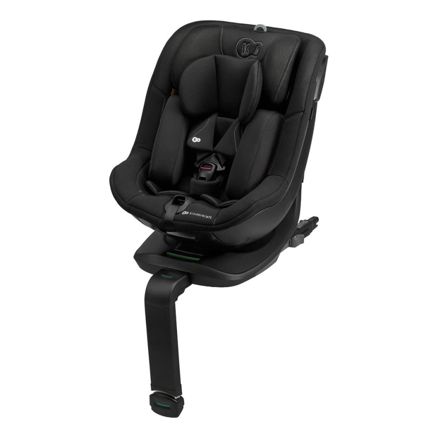 KINDERKRAFT - Siège-auto avec base rotative I-GUARD i-Size 40-105 cm noir