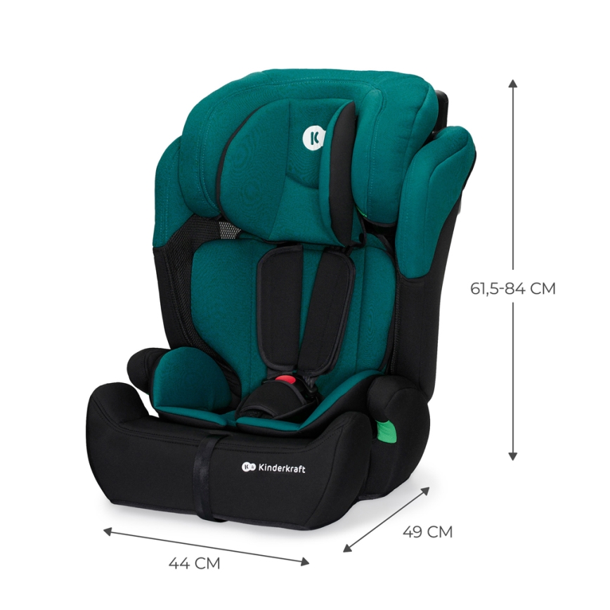 KINDERKRAFT - Siège auto COMFORT UP i-Taille (76-150 cm) vert