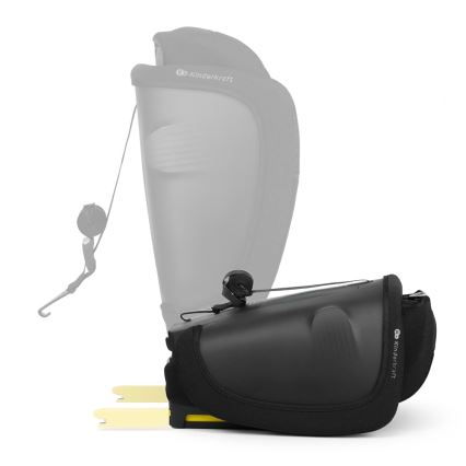 KINDERKRAFT - Siège auto FIX2GO i-Size 76-150 cm noir